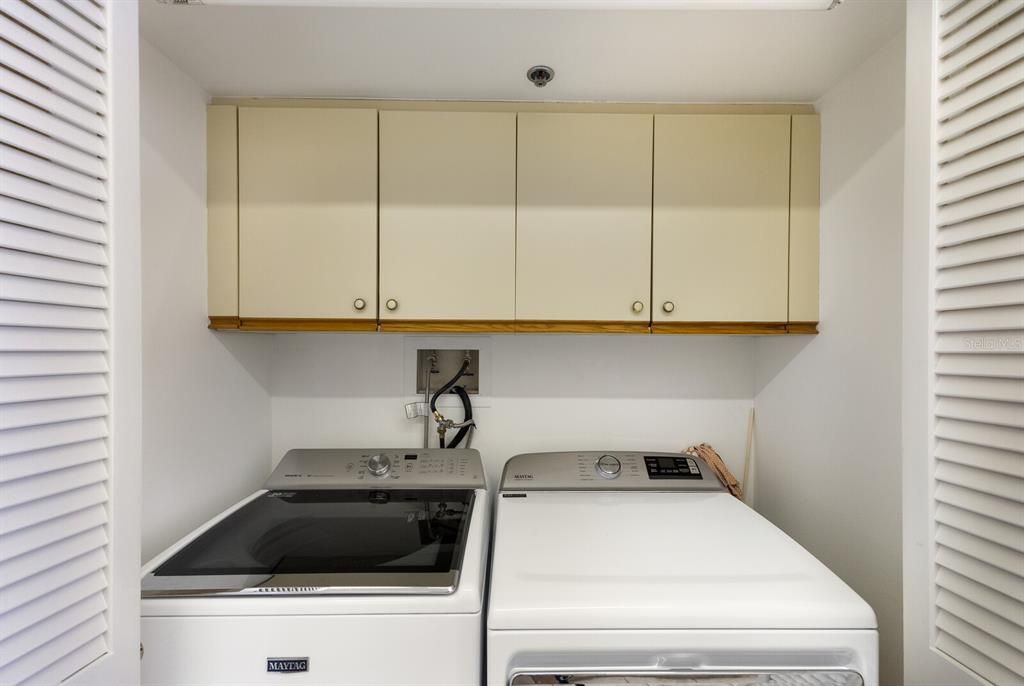 Laundry Closet In Kitchen