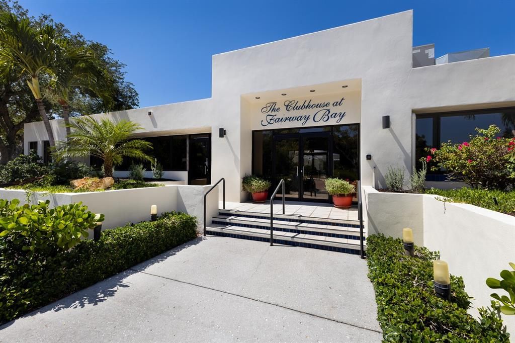 Entrance To Clubhouse