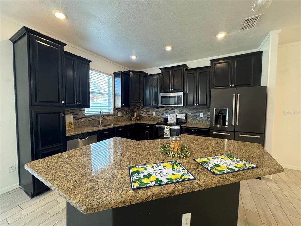 Granite countertops