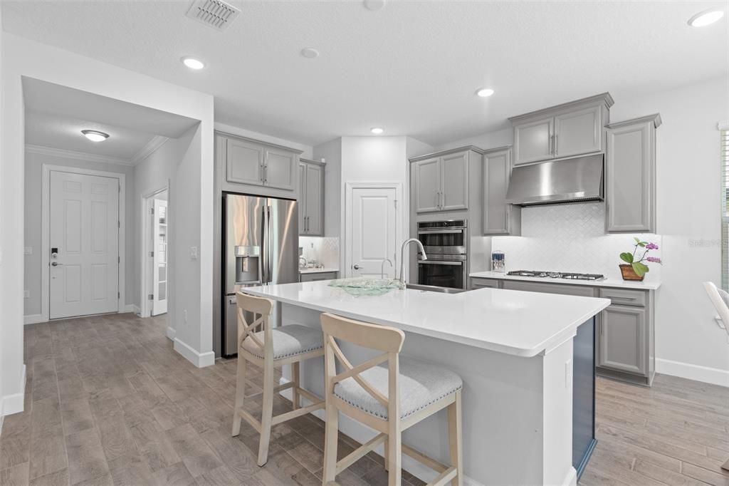 Kitchen with a view to the Lanai