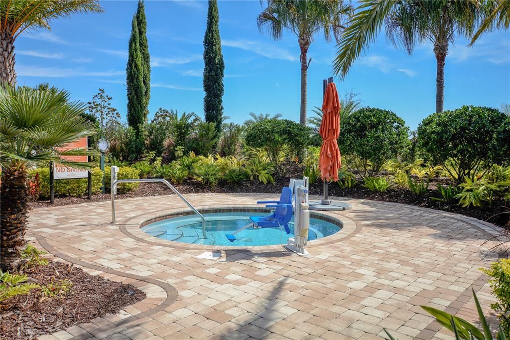 Pull up a chair and relax on the pool deck