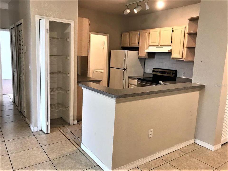 Laundry Room  in the Kitchen