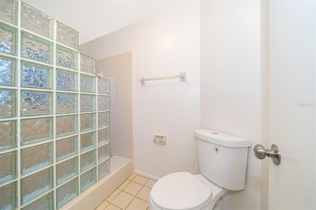 Primary Bathroom/Private Toilet and Large Walk In Shower