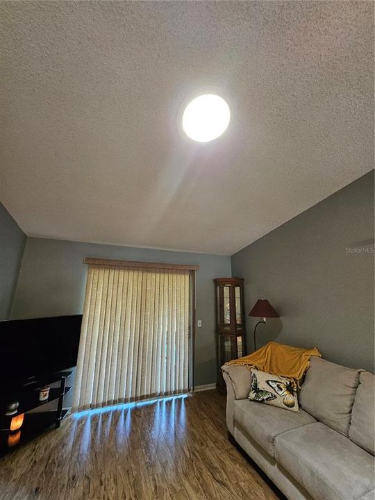 skylight in living room