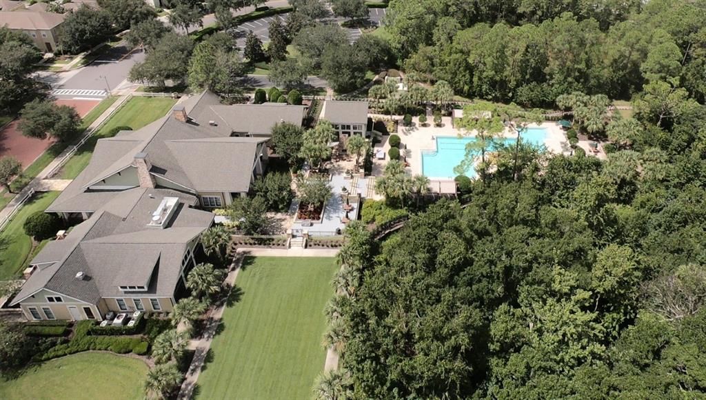 Aerial View of Resort-Style pool and more