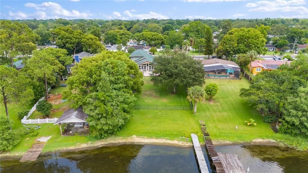 Aerial View from the lake