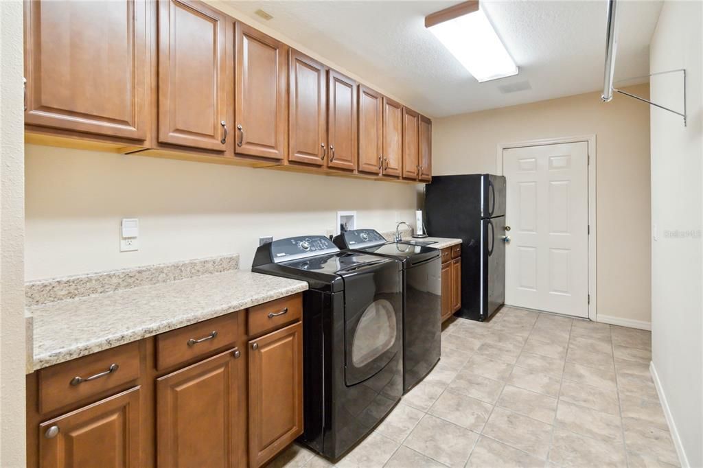 Inside Laundry Room/Mudroom between the Kitchen to Garage