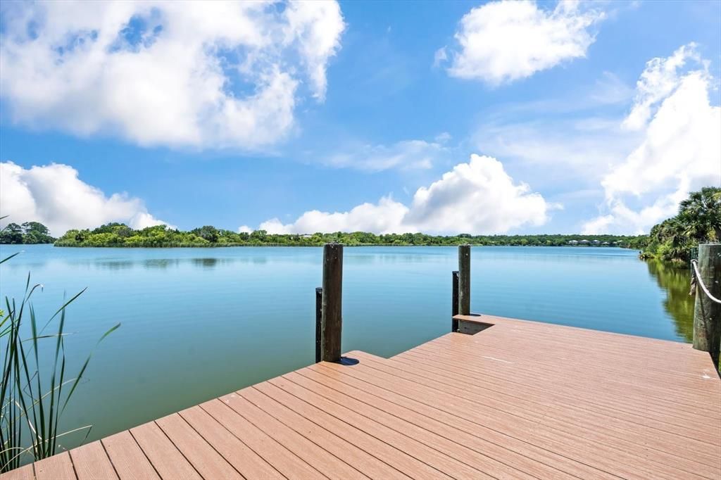 Lake/Dock View