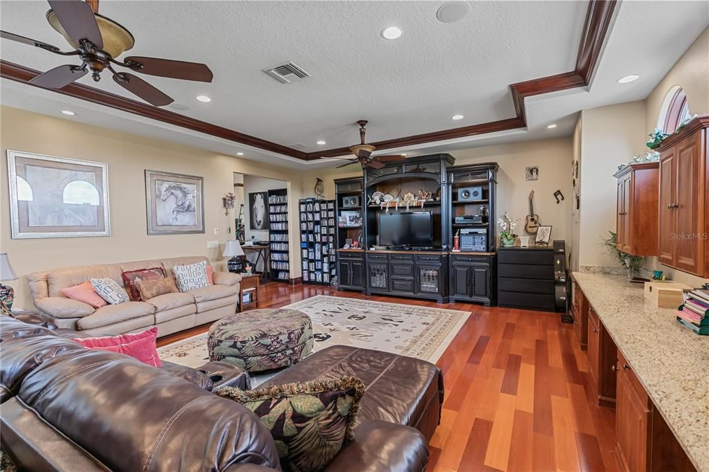 Bonus Room with Built-ins and Desks