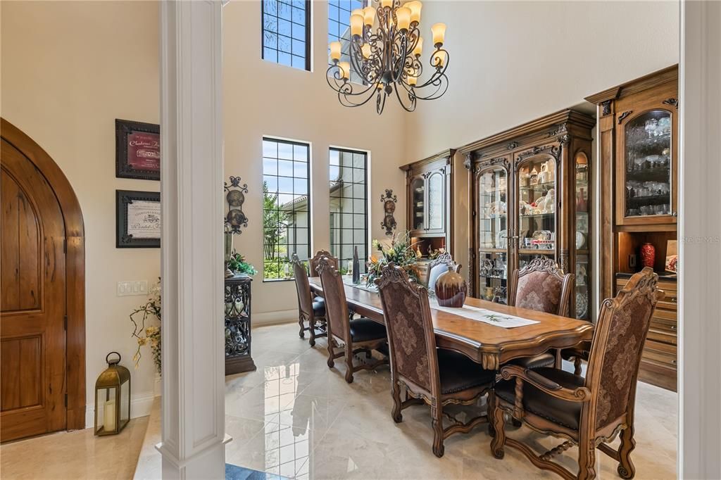 Formal Dining Room off Foyer