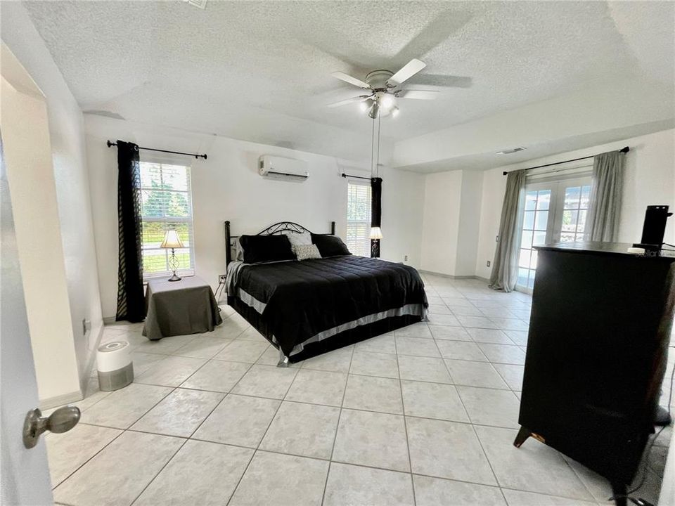 Master bedroom from the doorway