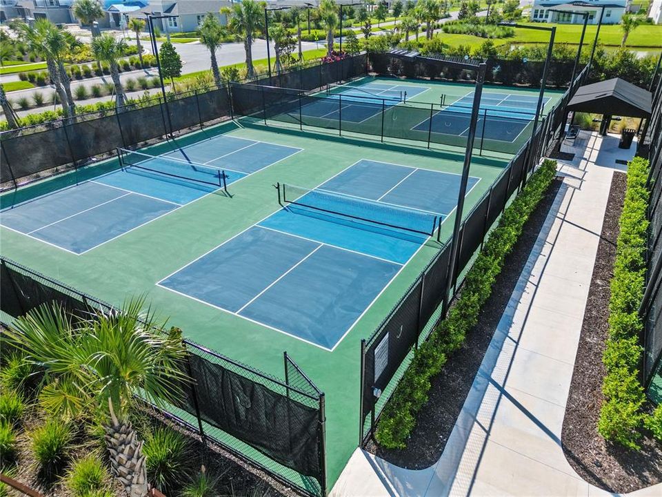 Pickleball courts