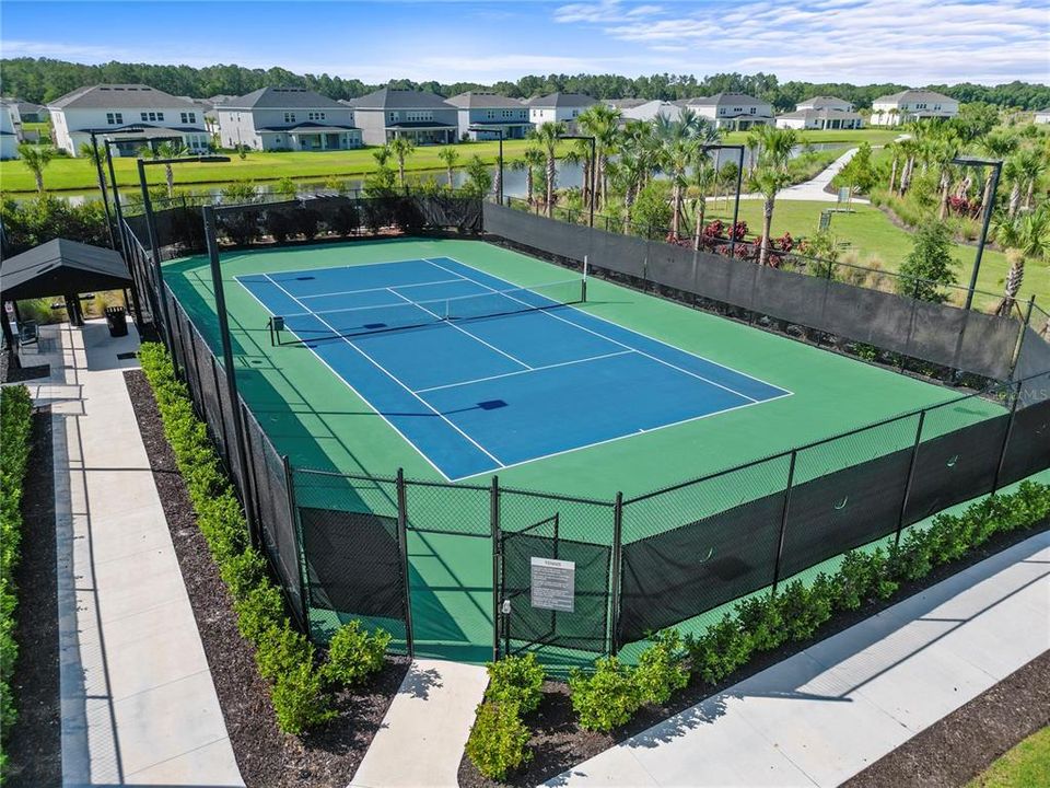 Tennis courts