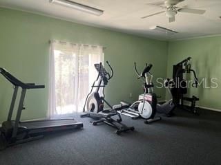 Small Gym Located in Clubhouse