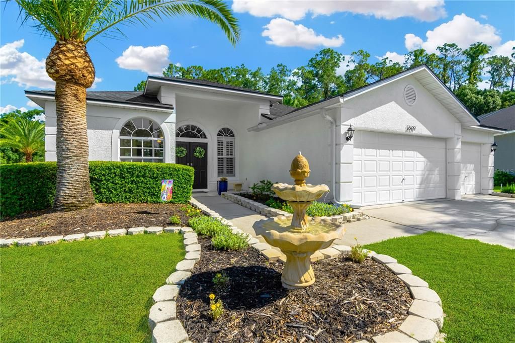 Beautiful mature landscaping and curb appeal