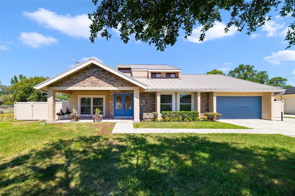 **COMPLETELY RENOVATED** **POOL HOME** **CANAL FRONT** **DIRECT ACCESS TO LAKE BRANTLEY** with a BRAND NEW METAL ROOF (2023), NEW PLUMBING, UPDATED A/C & ELECTRICAL, NEW DOCK, NO HOA and ENDLESS CHARACTER, need we say more? Welcome to the lake life you’ve always dreamed of on Westwood Dr!