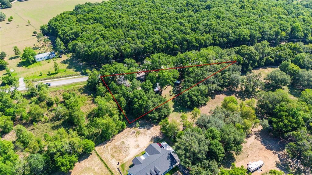 This property is almost one acre!