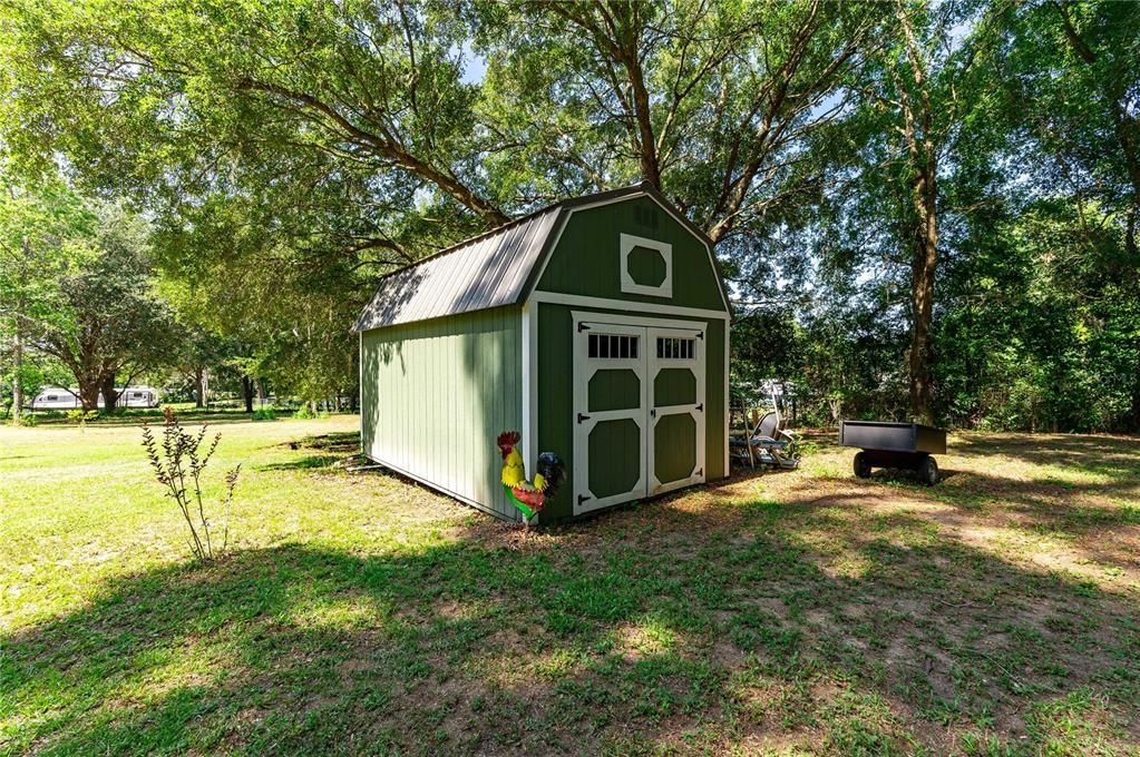 One of the shed's on the property.