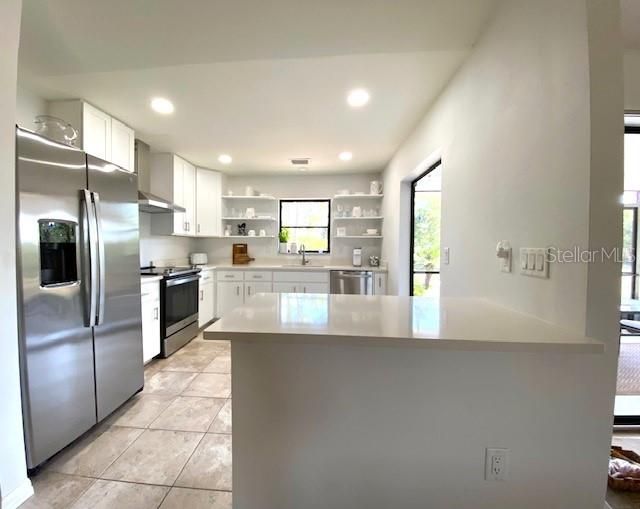 Updated Kitchen with Quartz Counters