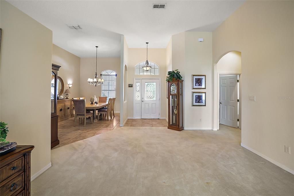 Formal Living Room is spacious & inviting as you enter the home.