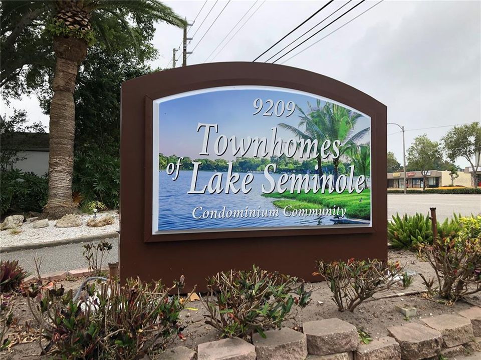 Entrance Sign