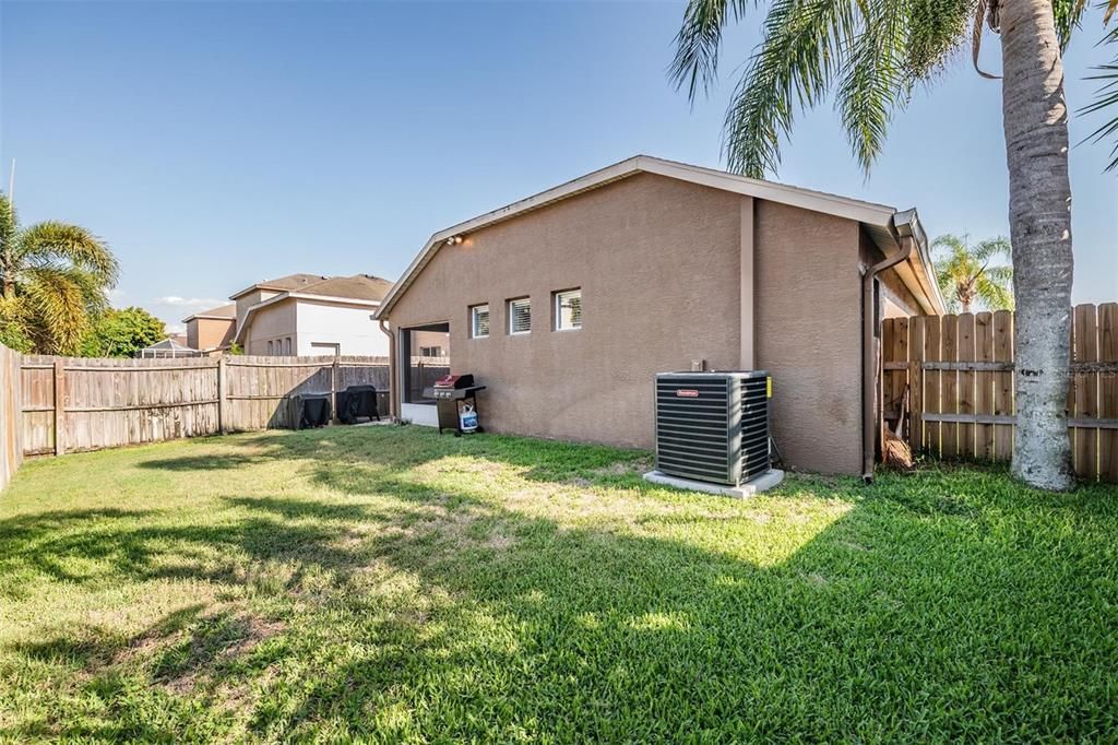 Fenced in backyard to make your own