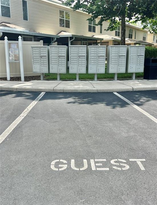 Guest parking is plentiful!