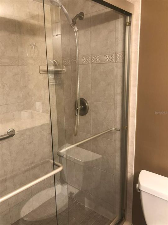 OWNERS WALK-IN SHOWER