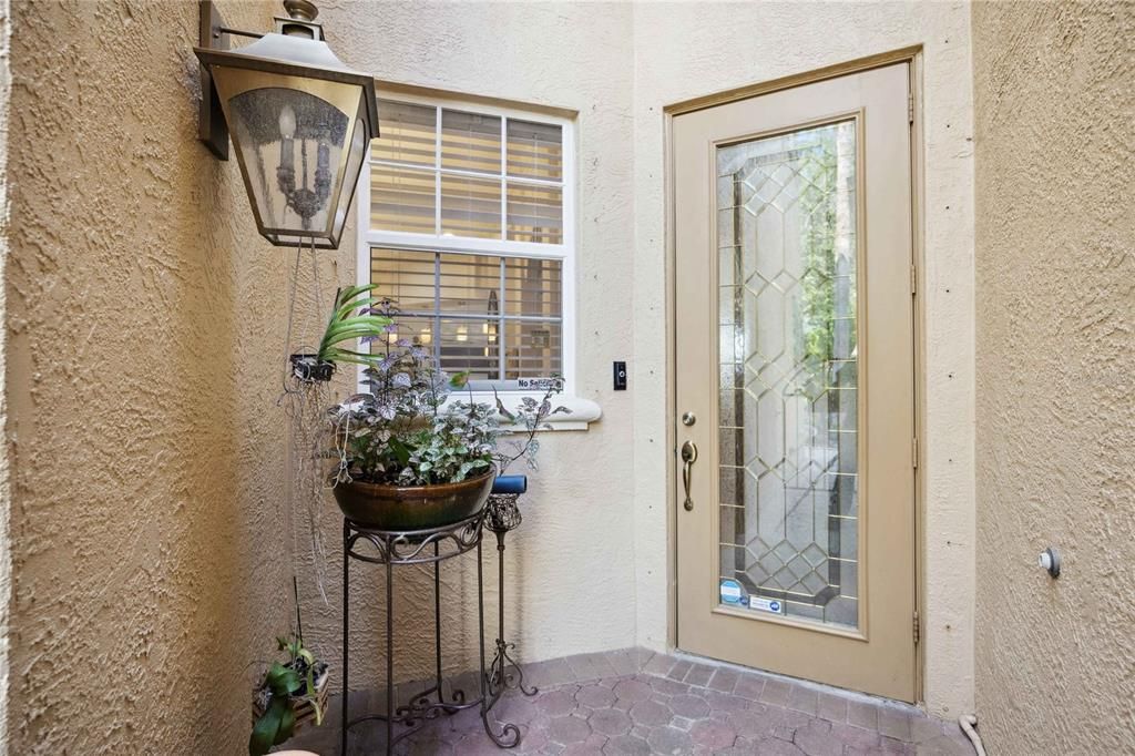 Front Door Courtyard