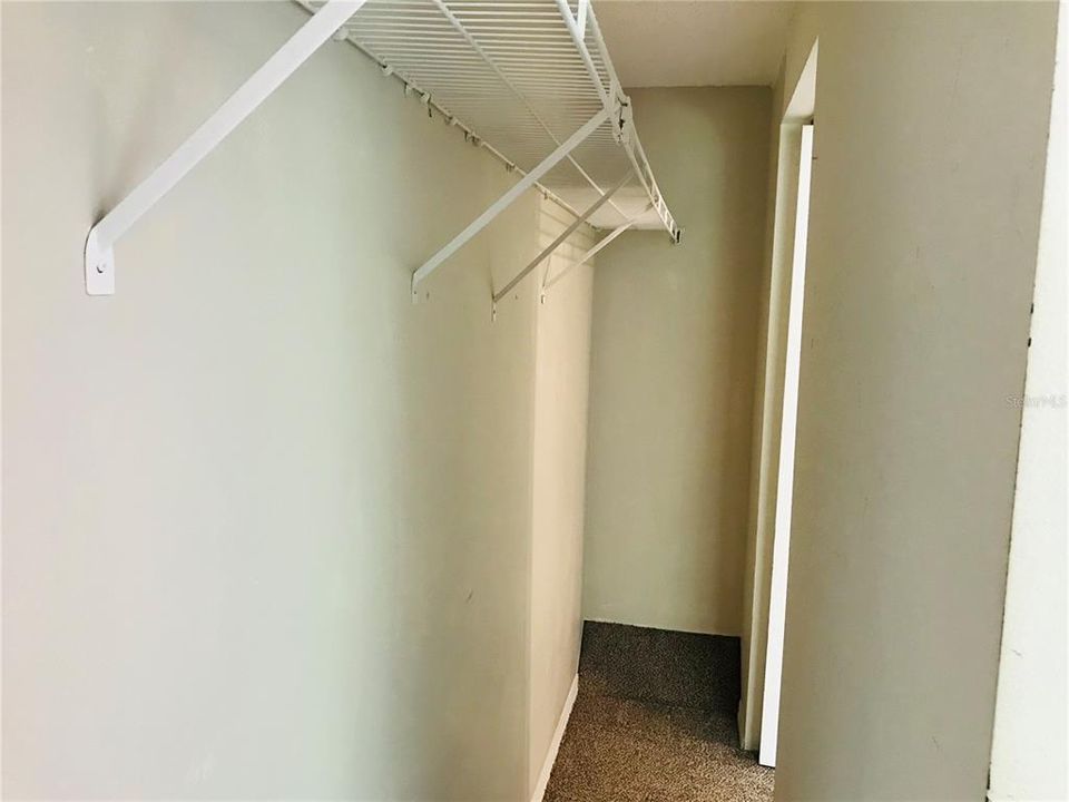Large Double Entry Closet - Side View