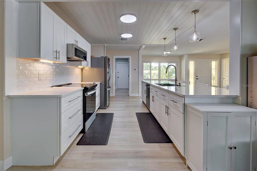 Not your narrow galley kitchen. Plenty of room for two chefs