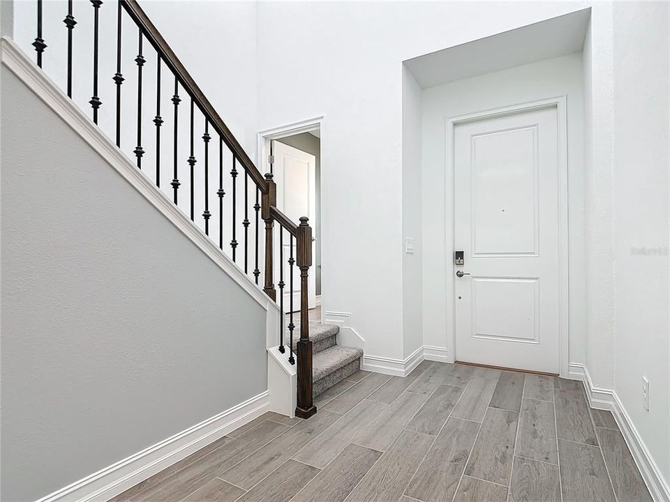 Half Bath for Guests tucked in by entryway