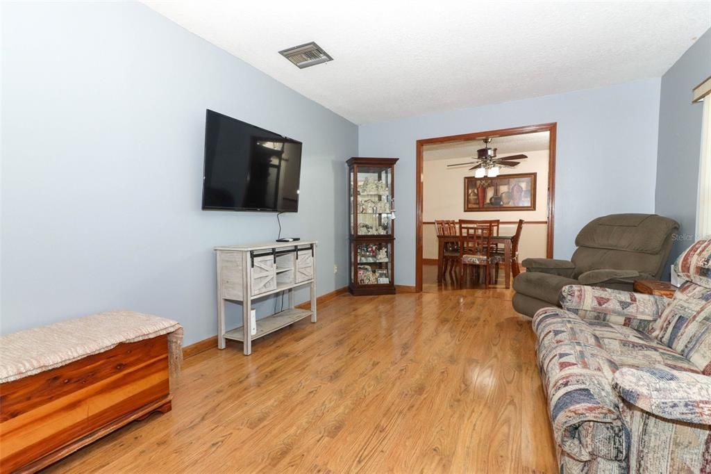 Dining Room opens to Living Room!!