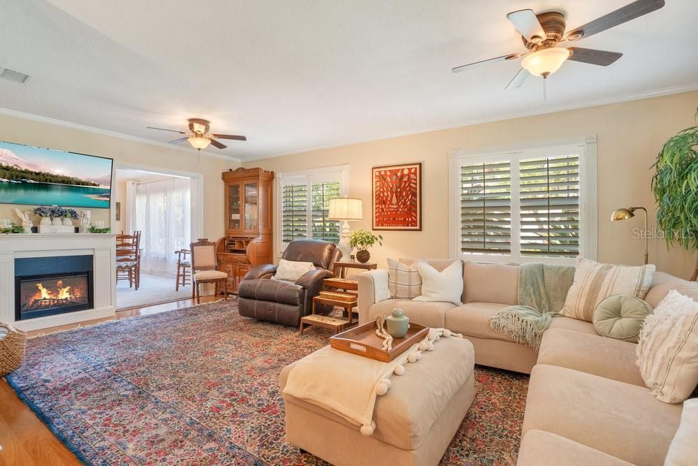 Living Room From Front Entry Door