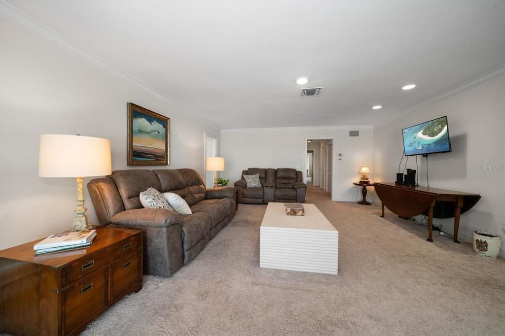 Large bonus area offers lots of flexibility in the floorplan.