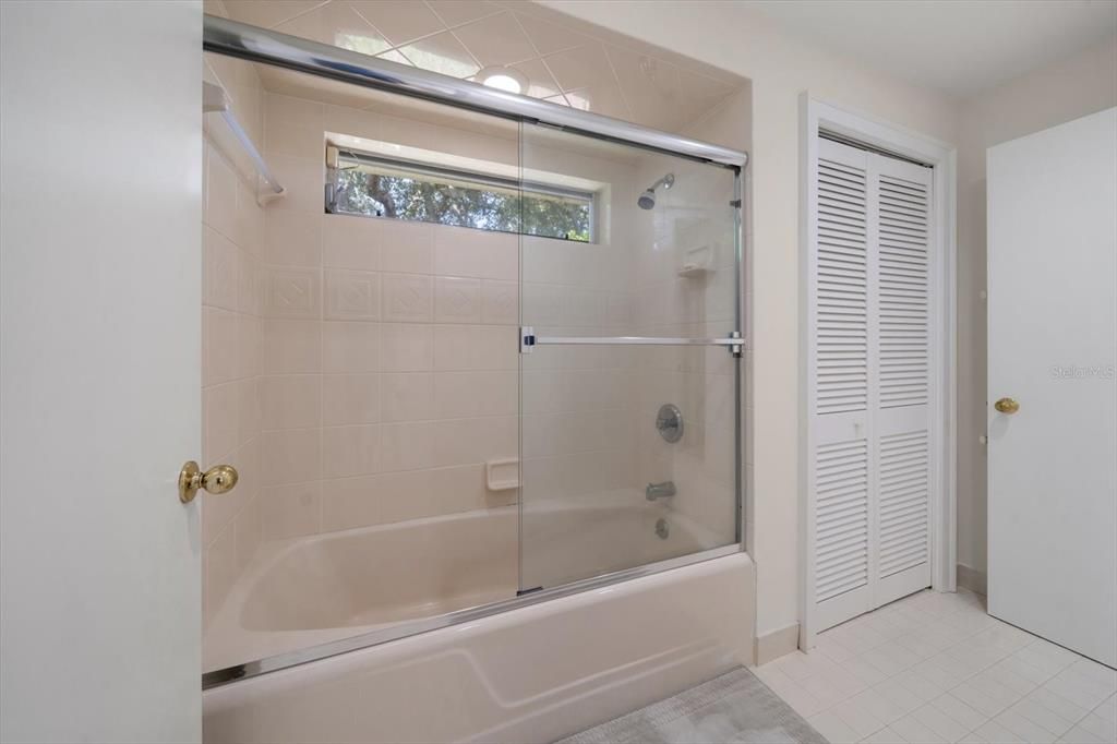 Shower area in Jack and Jill (2nd and 3rd) bathrooms