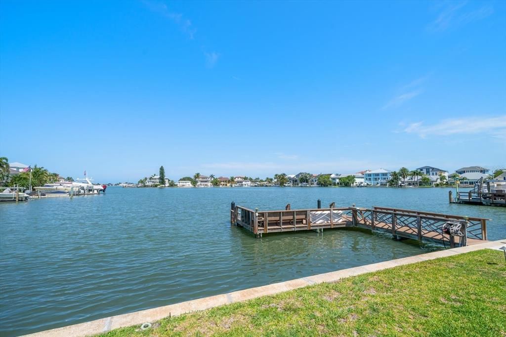 With 100 foot of water frontage, this property is an outstanding value in "Beautiful Belleair".