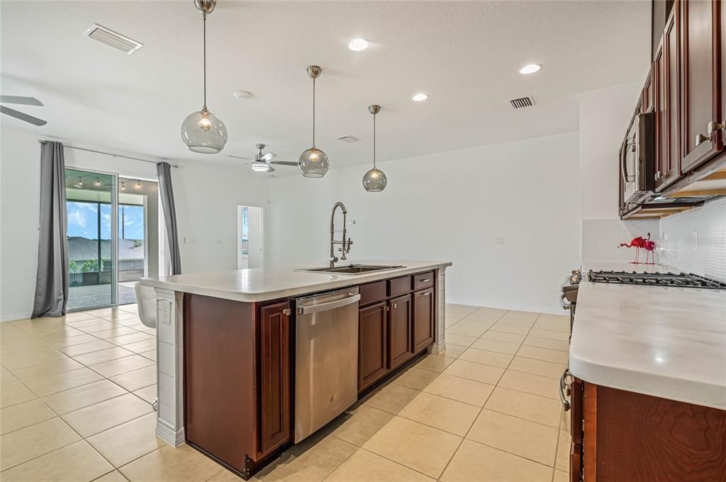 WELL APPOINTED KITCHEN IS THE CENTER OF THIS HOME!