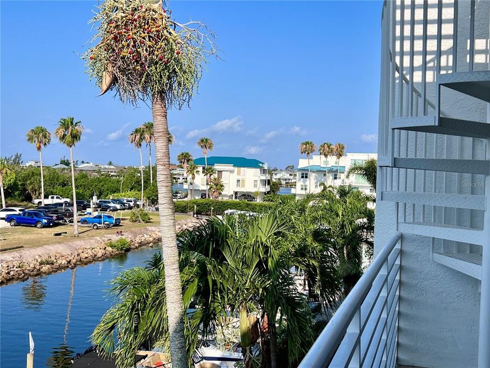 VIEW FROM LIVING ROOM BALCONY