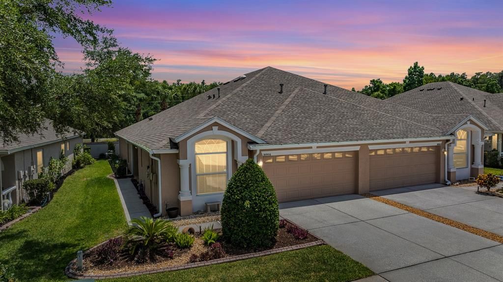 Front exterior 3/2 and a 2 car garage. 1713 Sq FtNew Roof!