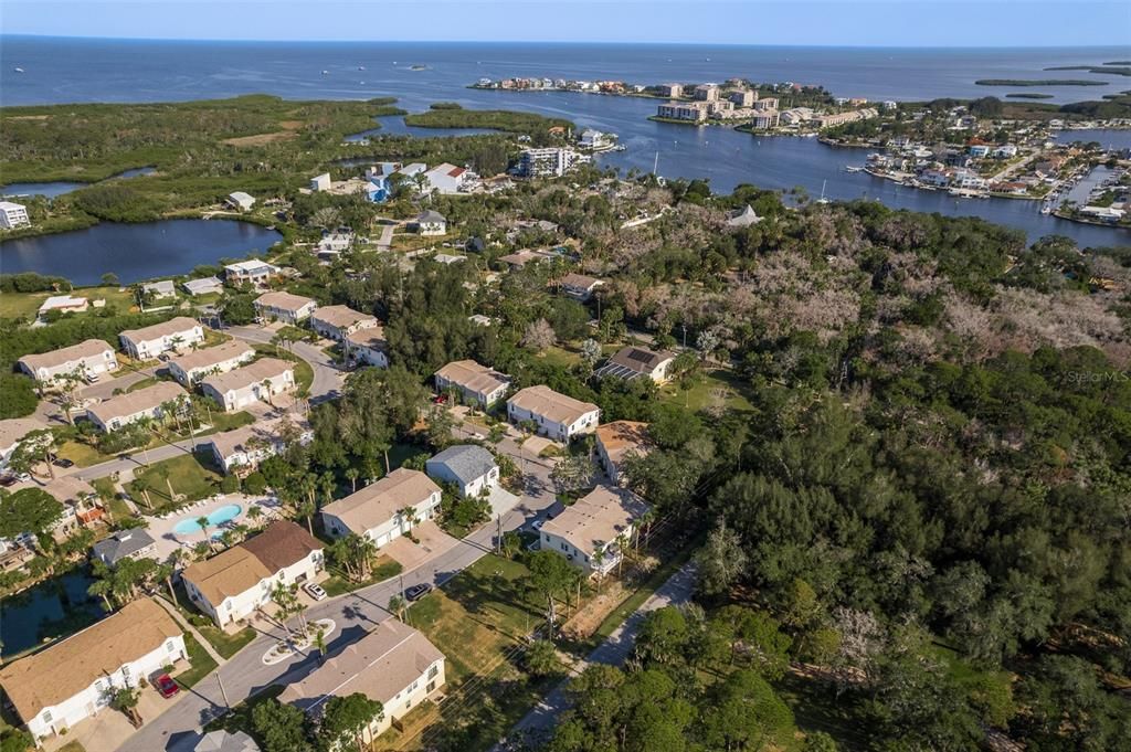 Arial View Gulf of Mexico