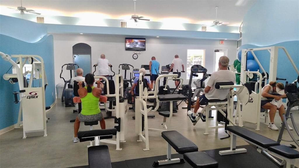 Fitness Center Workout