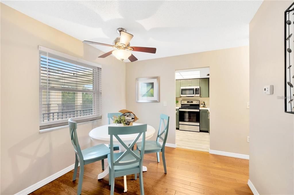 Dining Room with Atrium View