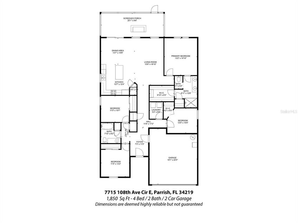 Active With Contract: $3,200 (4 beds, 2 baths, 1850 Square Feet)