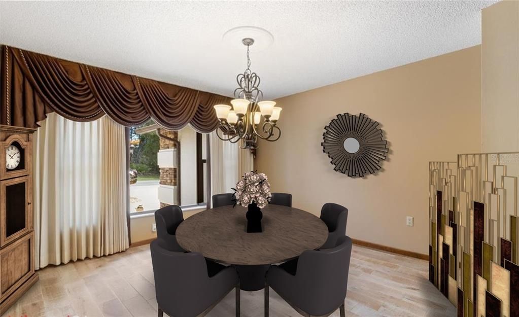 Family Room with fireplace