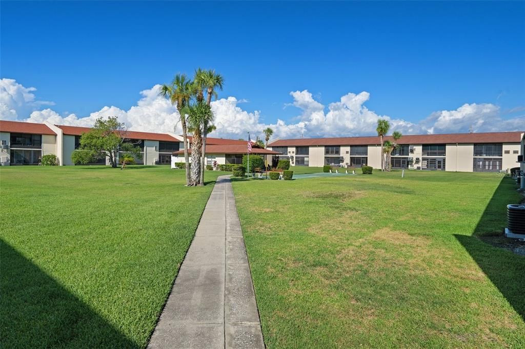 Clubhouse Courtyard