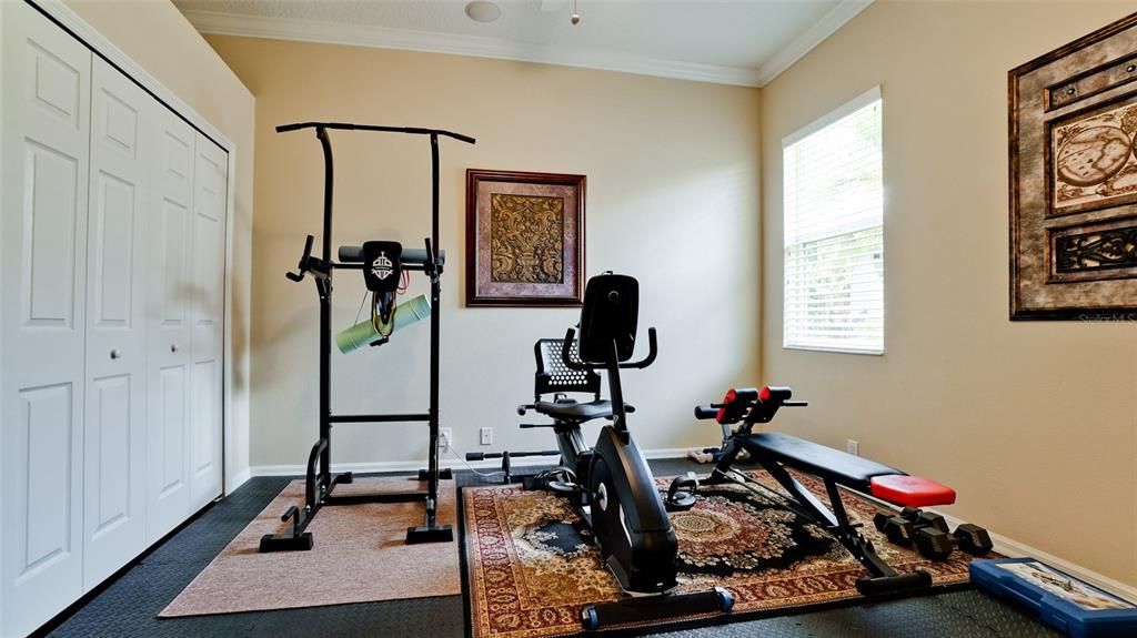 3rb bed/Workout room