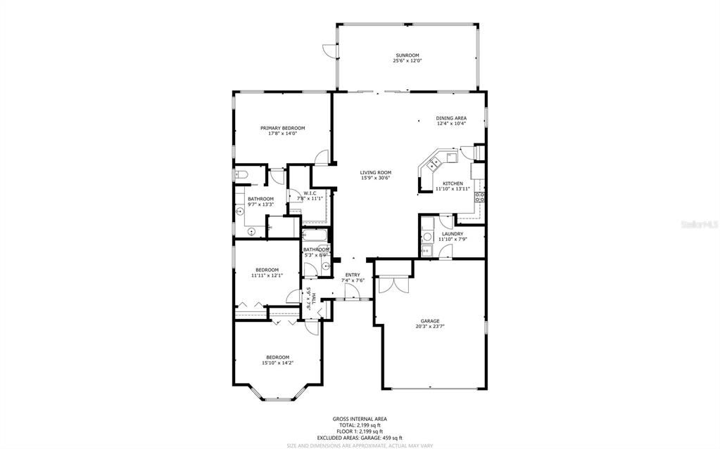 For Sale: $522,000 (3 beds, 2 baths, 1978 Square Feet)