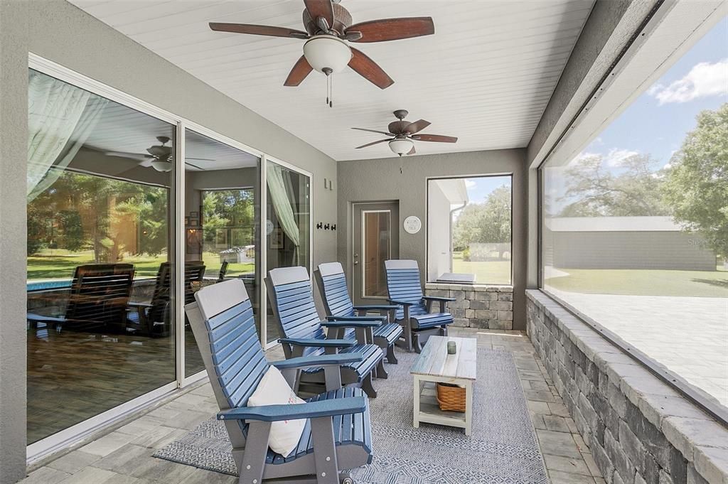 Rear Screened Porch