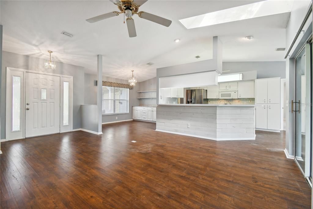 Living Room to Kitchen View